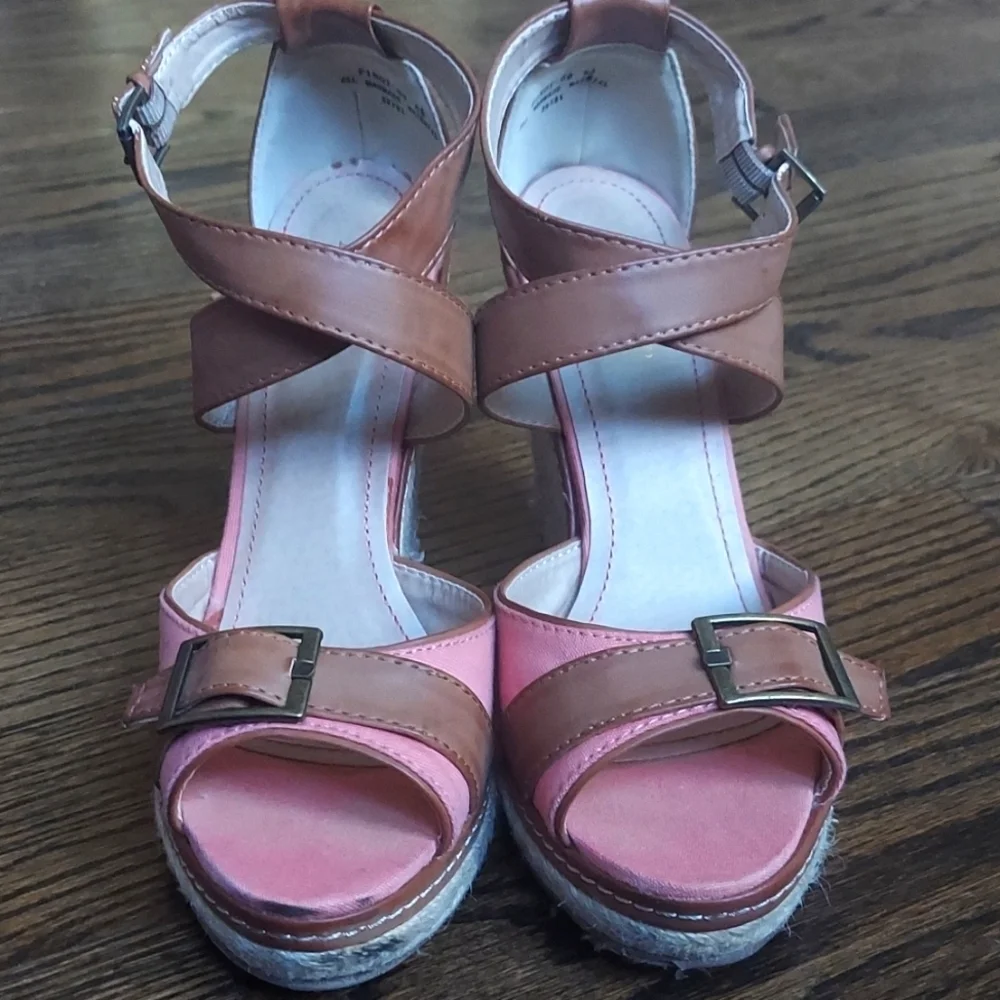 Bamboo Espadrilles - pink - size 6.5